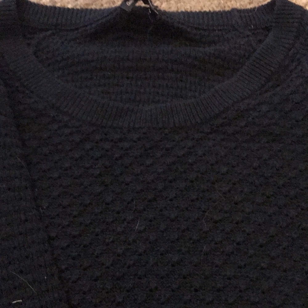 Gap Navy blue sweater 3/4 sleeve - Picture 5 of 6
